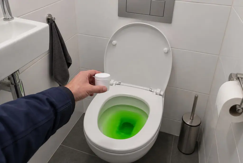 Lekdetectie Nunspeet – kleurstoftest bij een lekkend toilet